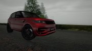 Range Rover Sport StarTech 2016 для GTA San Andreas миниатюра 1
