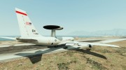 Boeing E3 Sentry AWACS для GTA 5 миниатюра 2