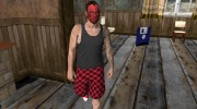 Skin HD Random GTA V Online Red Mask para GTA San Andreas miniatura 6