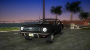 Ford Mustang 1965 for GTA Vice City miniature 1