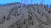 Зимняя трасса для GTA San Andreas миниатюра 2
