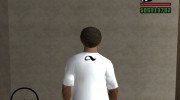 White Adio t-shirt (For Skate Lovers) для GTA San Andreas миниатюра 3