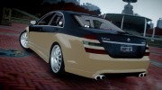 2008 Carlsson Aigner CK65 RS Blanchimont для GTA 4 миниатюра 7