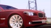 BMW 750Li 2012 для GTA San Andreas миниатюра 7