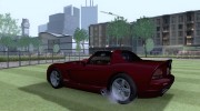 Dodge Viper SRT-10 Custom для GTA San Andreas миниатюра 2
