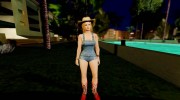 Dead Or Alive 5 Tina Overalls para GTA San Andreas miniatura 1