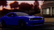 Dodge Challenger SRT Hellcat 2015 для GTA San Andreas миниатюра 3