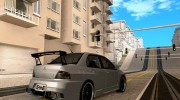 Mitsubishi Lancer Evolution 8 for GTA San Andreas miniature 4
