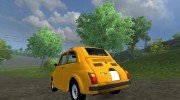 Classic Fiat 500 для Farming Simulator 2013 миниатюра 3