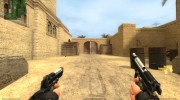 Smooth Black & Silver Dualies для Counter-Strike Source миниатюра 2