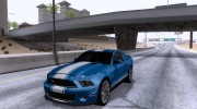 Ford Shelby GT500 Super Snake 2011 для GTA San Andreas миниатюра 1