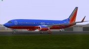 Boeing 737-800 Southwest Airlines para GTA San Andreas miniatura 2