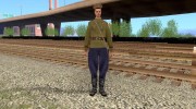 Совецкий офицер ВОВ для GTA San Andreas миниатюра 5