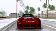 Ferrari 599XX для GTA San Andreas миниатюра 5