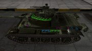 Качественные зоны пробития для Type 62 для World Of Tanks миниатюра 2