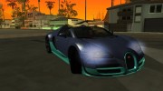 Bugatti Veyron Grand Sport Vitesse for GTA San Andreas miniature 1