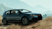 2006 Volkswagen Golf GTI V v1.0 para GTA 5 miniatura 4