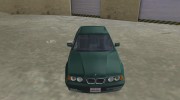 BMW 540i E34 1994 для GTA Vice City миниатюра 9