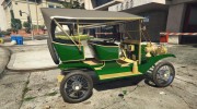 Ford T 1910 Passenger Open Touring Car for GTA 5 miniature 9