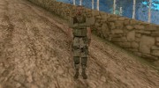 Sam Fisher Army SCDA для GTA San Andreas миниатюра 5