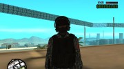 Скин подразделения МЕЧ в камуфляже for GTA San Andreas miniature 1