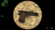 Colt .45 - Reverse 2tone by SZA для Counter-Strike Source миниатюра 4