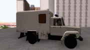 ГАЗ 3309 Автозак для GTA San Andreas миниатюра 5