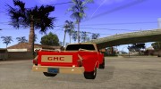 GMC 454 PICKUP para GTA San Andreas miniatura 4