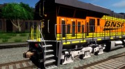 GE ES44DC - BNSF Locomotive para GTA San Andreas miniatura 4