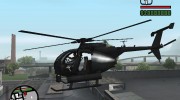 AH-6 Little Bird для GTA San Andreas миниатюра 2