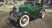 Ford T 1927 Roadster for GTA 5 miniature 7