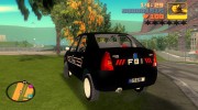 Dacia Logan FBI для GTA 3 миниатюра 2