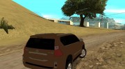 Lexus GX460 для GTA San Andreas миниатюра 6
