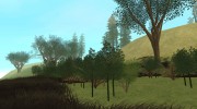 Beautiful vegetation для GTA San Andreas миниатюра 4