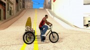 Manual Rickshaw v2 Skin4 для GTA San Andreas миниатюра 5