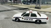 Ford Crown Victoria 2003 FBI Police V2.0 для GTA 4 миниатюра 2