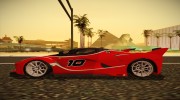 2016 Ferrari FXX K [HQ] v1.1 для GTA San Andreas миниатюра 4