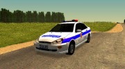 Ford Focus Полиция para GTA San Andreas miniatura 1