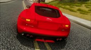 Jaguar F-Type SVR 2016 для GTA San Andreas миниатюра 3