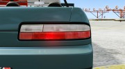 Nissan Silvia S13 Cabrio для GTA 4 миниатюра 13