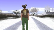 Skin GTA Online в маске оленя para GTA San Andreas miniatura 2
