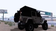 Jeep Rangler Rubicon Unlimited 2012 4x4 для GTA San Andreas миниатюра 3