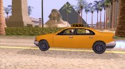 GTA 3 Taxi для GTA San Andreas миниатюра 6