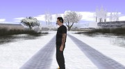 Skin GTA Online в наушниках и бронежелете para GTA San Andreas miniatura 4
