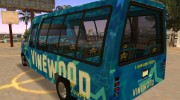Vinewood VIP Star Tour Bus из GTA V para GTA San Andreas miniatura 3
