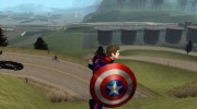 Captain America shield v2 для GTA San Andreas миниатюра 2