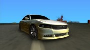 Dodge Charger RT 2015 for GTA Vice City miniature 1