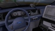 Ford Crown Victoria Police Interceptor 2011 для GTA San Andreas миниатюра 5