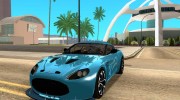 Aston Martin Zagato V12 V1.0 для GTA San Andreas миниатюра 1