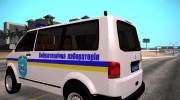 Volkswagen Transporter Сапер Украина для GTA San Andreas миниатюра 4